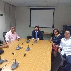 Visita ao Dep. Claudio Abrantes - 15/02/2018