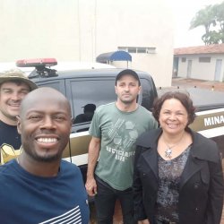 hospedes da PCMG no alojamento da AGEPOL